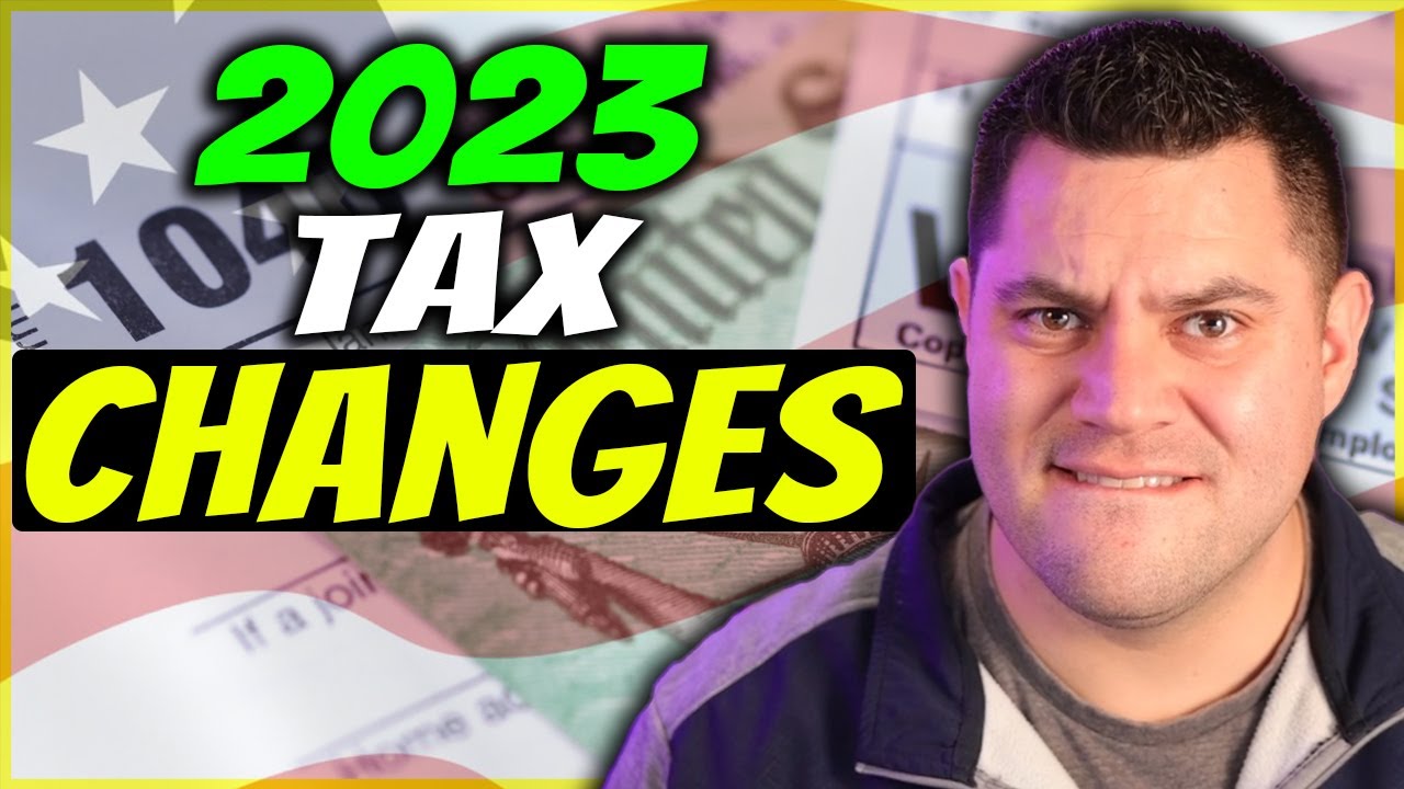 IMPORTANT IRS Tax Changes For 2023 | Standard Deductions, 1099-K, Retirement Contributions