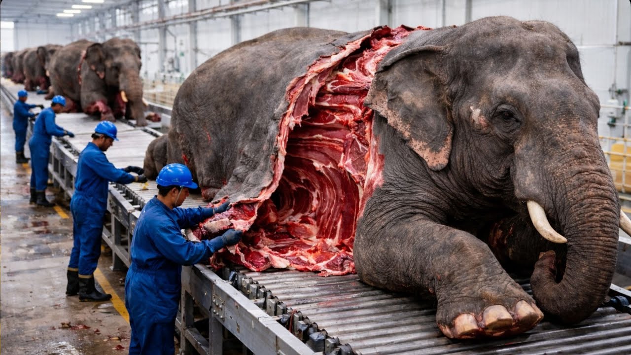 Inside a Massive Elephant Care Facility | How Giant Herds Are Managed Daily