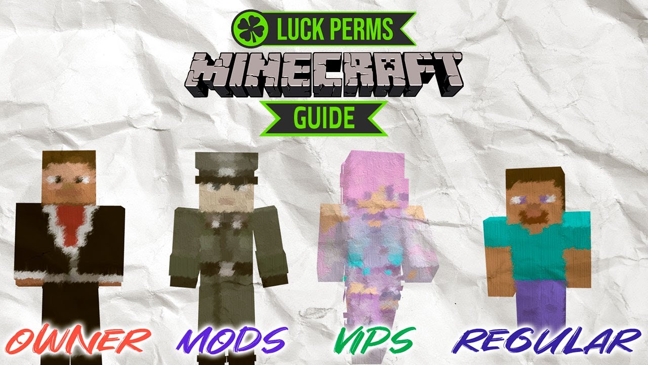 Minecraft Server Rechte & R&auml;nge perfekt verwalten mit LuckPerms