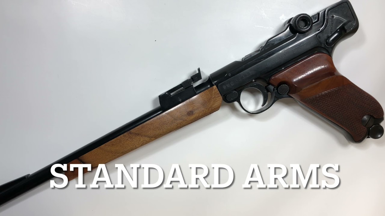 ERMA ET22 Extended Target Barrel WWII Luger Replica Pistol Made in Germany .22LR