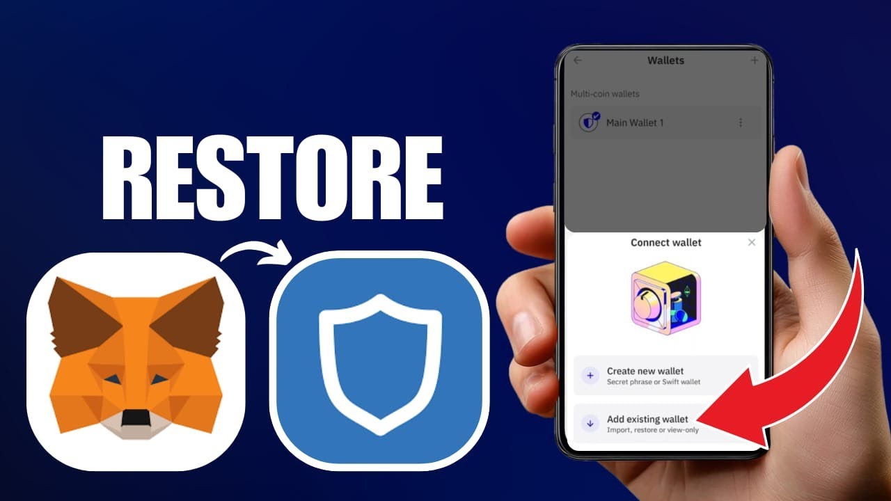 How to Restore Your MetaMask Wallet Using the Trust Wallet App