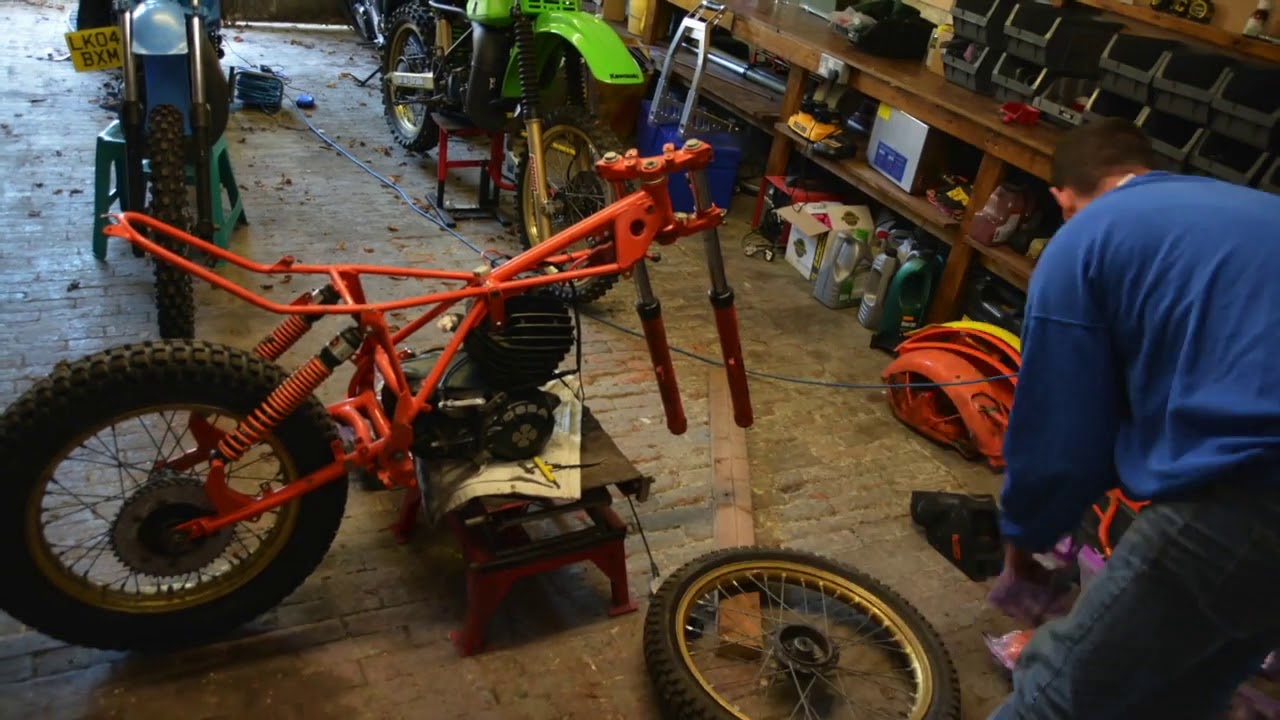 Ossa TR80 build