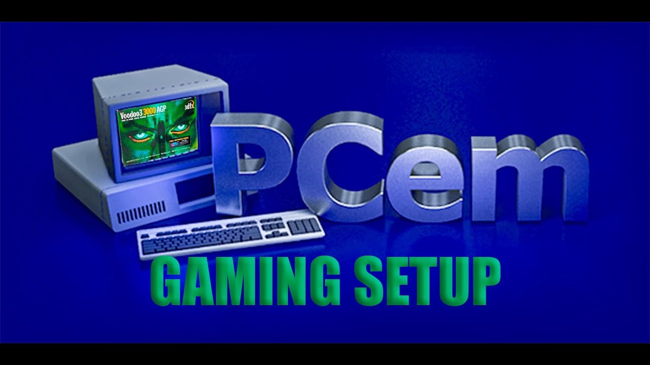 PCem AMD Voodoo3 Retro Gaming Setup