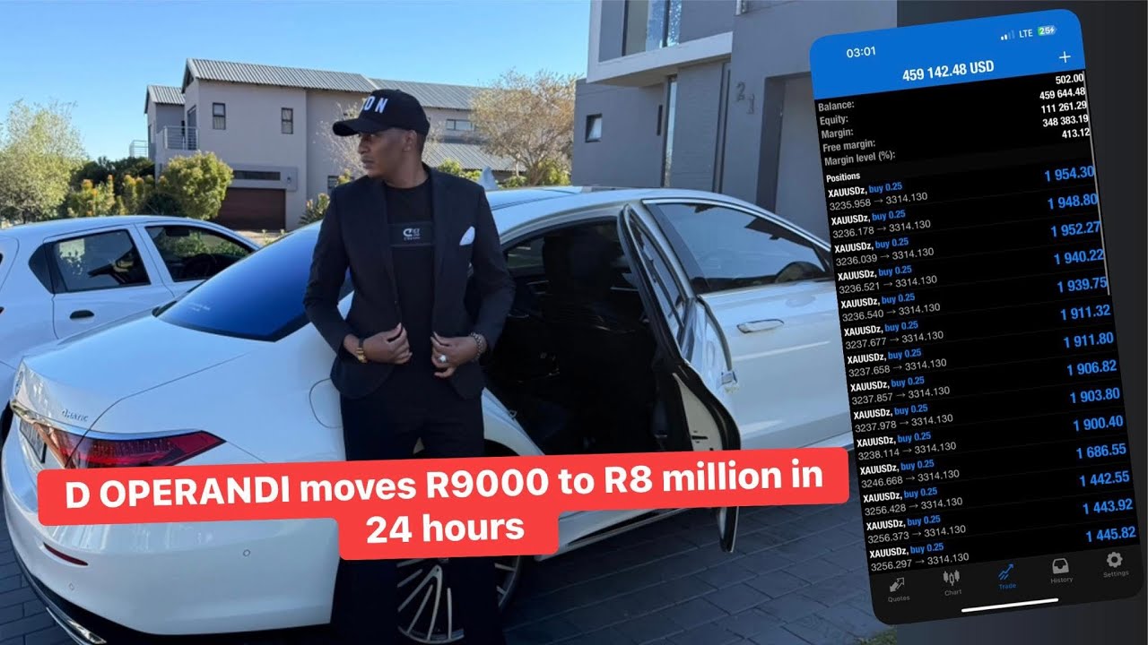 D OPERANDI TURNS R9000 TO R8 MILLION IN 24HRS