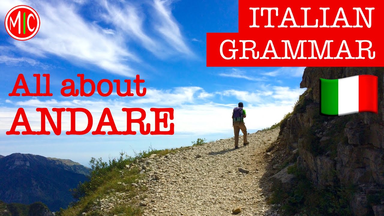 How to conjugate & use ANDARE - to go | Learn Italian Grammar