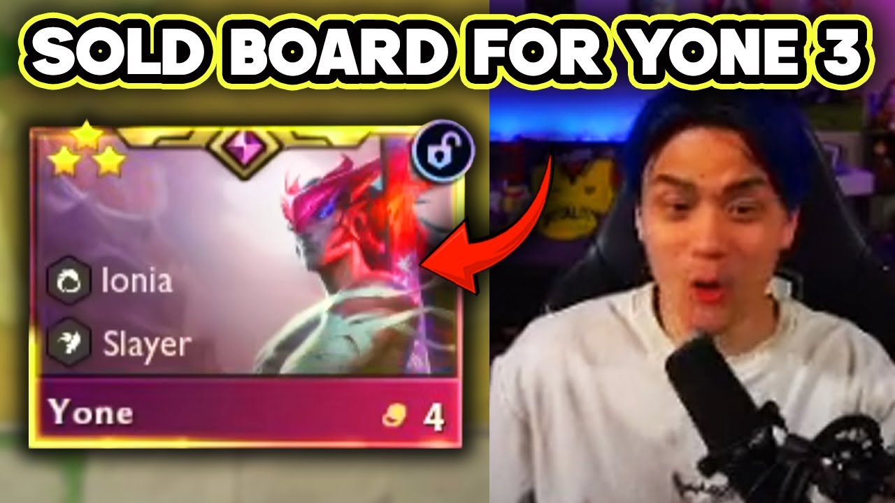 TFT Pro Clemou Sells Board For Yone 3 To Face Braum 3 (Frodan And Friends React)