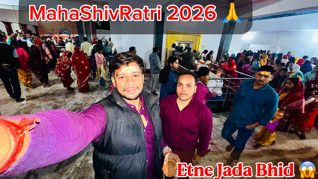 Mahashivratri Par Itni Bheed? 😱 Mandir Me Hue Ladayi! | Bholenath Darshan Vlog 