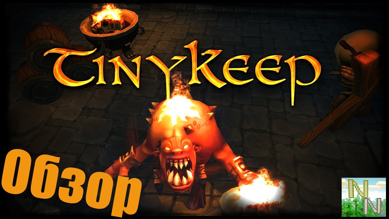 Обзор+Геймплей TinyKeep Загадочные подземелья.
