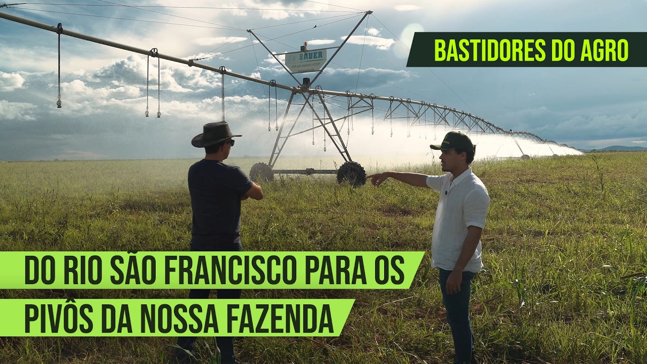 MOSTREI TODO SISTEMA DE IRRIGAÇÃO DE UMA FAZENDA DE 3.500 HECTARES - ESTAMOS PERDENDO ENERGIA?
