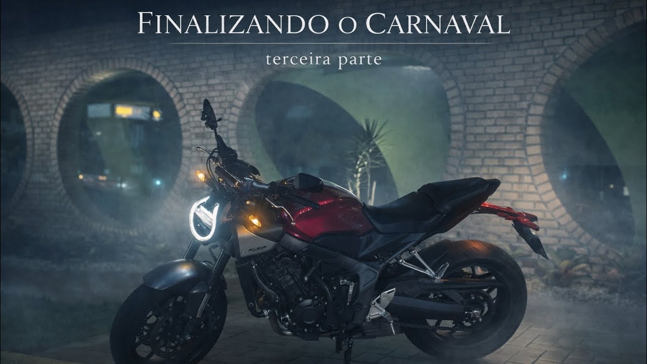 NOTURNO COM A CB650R / PROBLEMA ELÉTRICO 🤦🏻‍♂️❌‼️