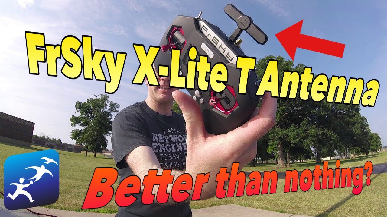 FrSky X-Lite T Antenna testing. Maybe it makes a difference?