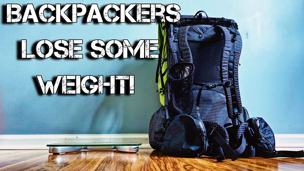 Lighten your pack fast (simple methods)
