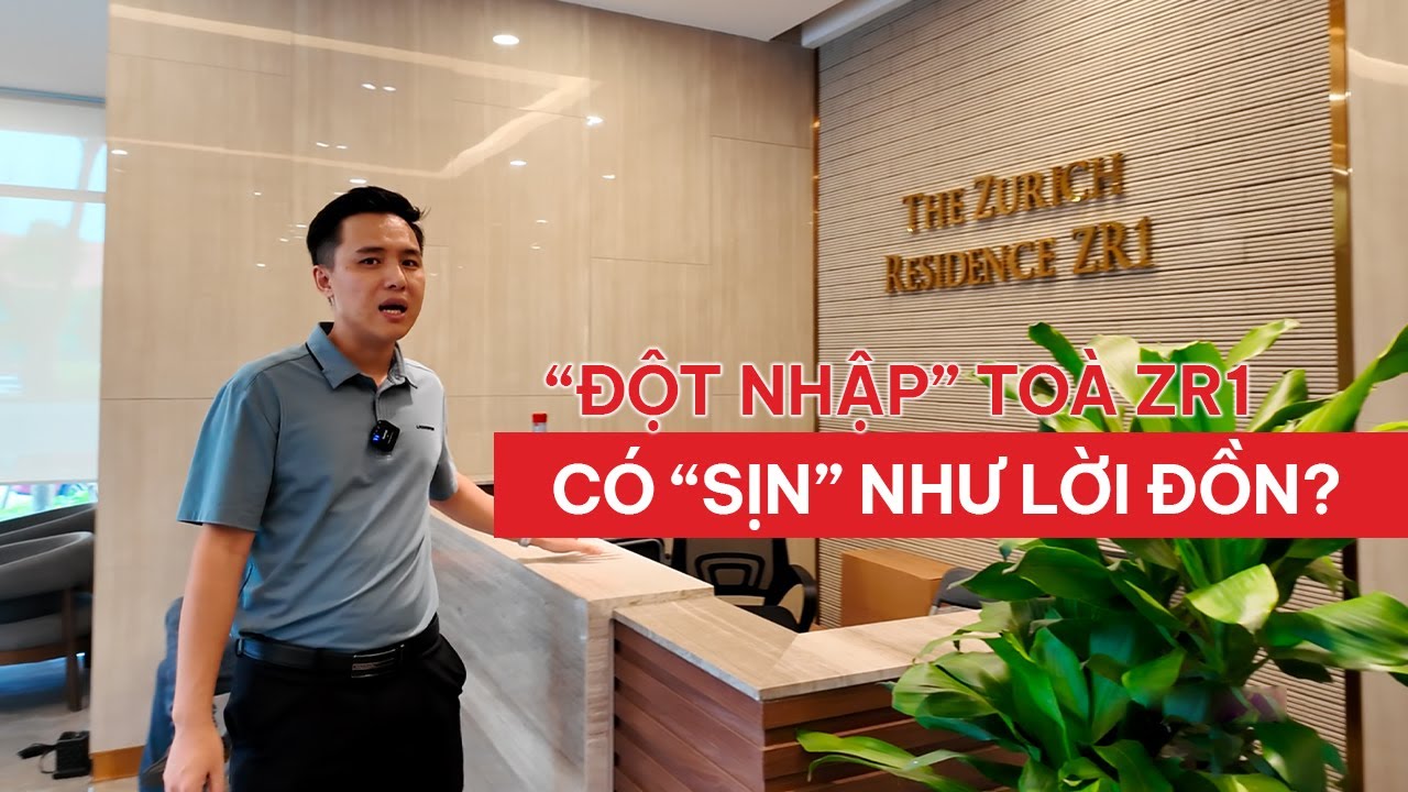 Khám phá toà ZR1 phân khu Zurich mới bàn giao tại Vinhomes Ocean Park | Tiện ích ngập tràn