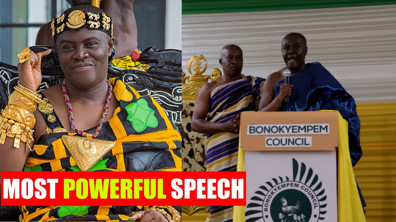 🔥🔥Dormaahene's Eye Opening Speech Sparks Nationwide Argument during Bonokyempem Council Launch