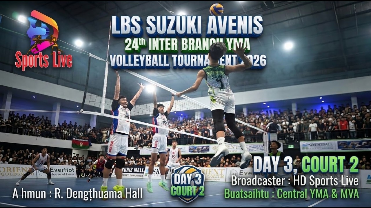 LBS Suzuki Avenis 24th Inter Branch YMA Volleyball Tournament 2026 | D-3/ COURT -2