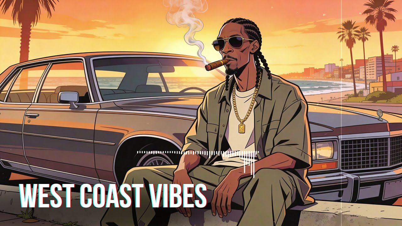 «Старый Школа 90-х: Западный Хип Хоп и G-Funk Микс 🌴 Легкие Вибрации Заката»