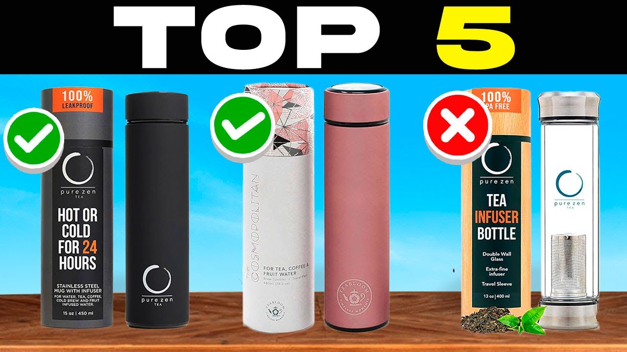 TOP 5 BEST TEA INFUSER BOTTLES 2026 | Glass TEA INFUSER BOTTLES on AMAZON