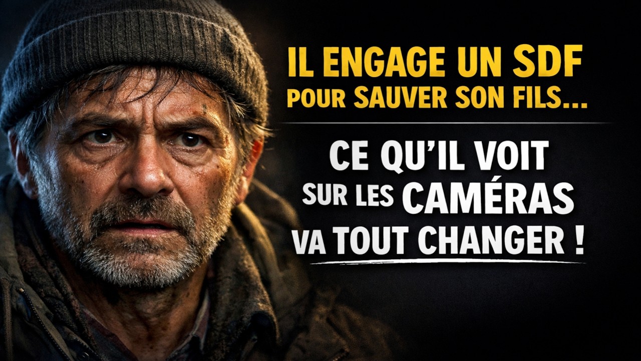 Il engage un SDF pour sauver son fils. Ce qu'il découvre sur les caméras va bouleverser sa vie à ja