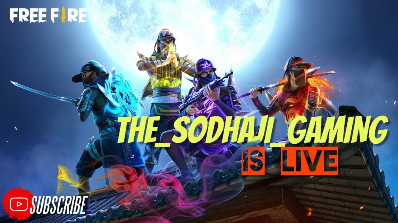 The_Sodhaji_Gaming Live  is free fire give away 🌎🎁🎁🎁