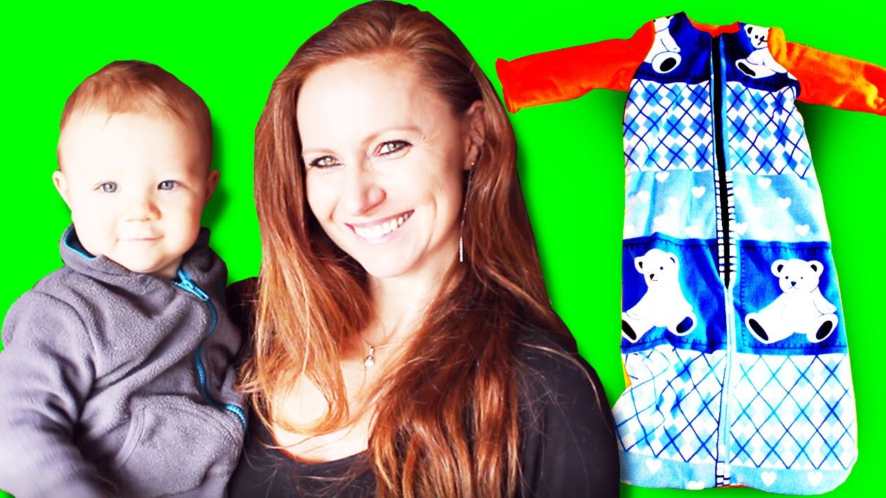 DIY - How To Sew Double Sided Sleeping Bag For Baby - Winter Sleeping Bag