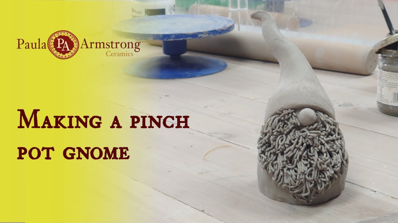 How to make a pinch pot gnome/tomte