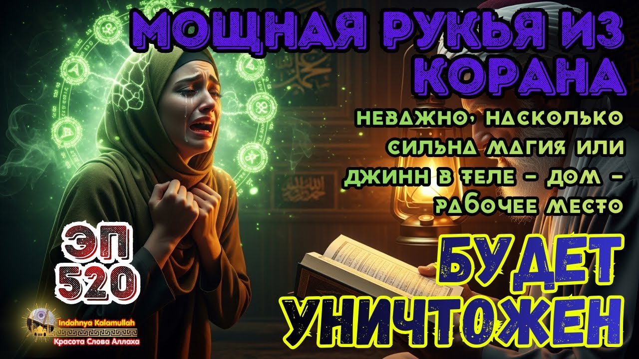 Мощная Кораническая Рукья | Очищение дома, тела и защиты от зла | Эпизод 520