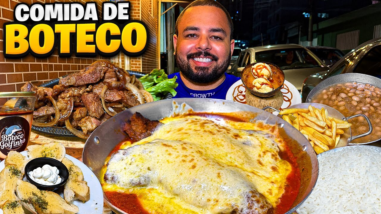 A COMIDA DE BOTECO MAIS RAIZ QUE EU JÁ COMI! 🍳🔥