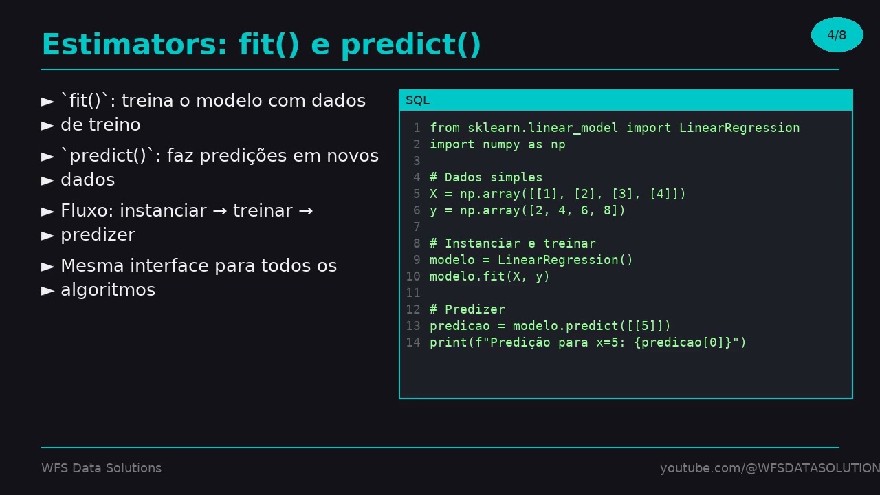 Python Parte 57 - Scikit-Learn: Introducao