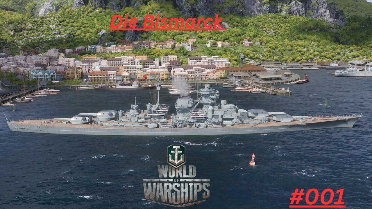 Wo Parklücken 300 Meter lang sind.Feindfahrt mit der Bismarck und Tirpitz