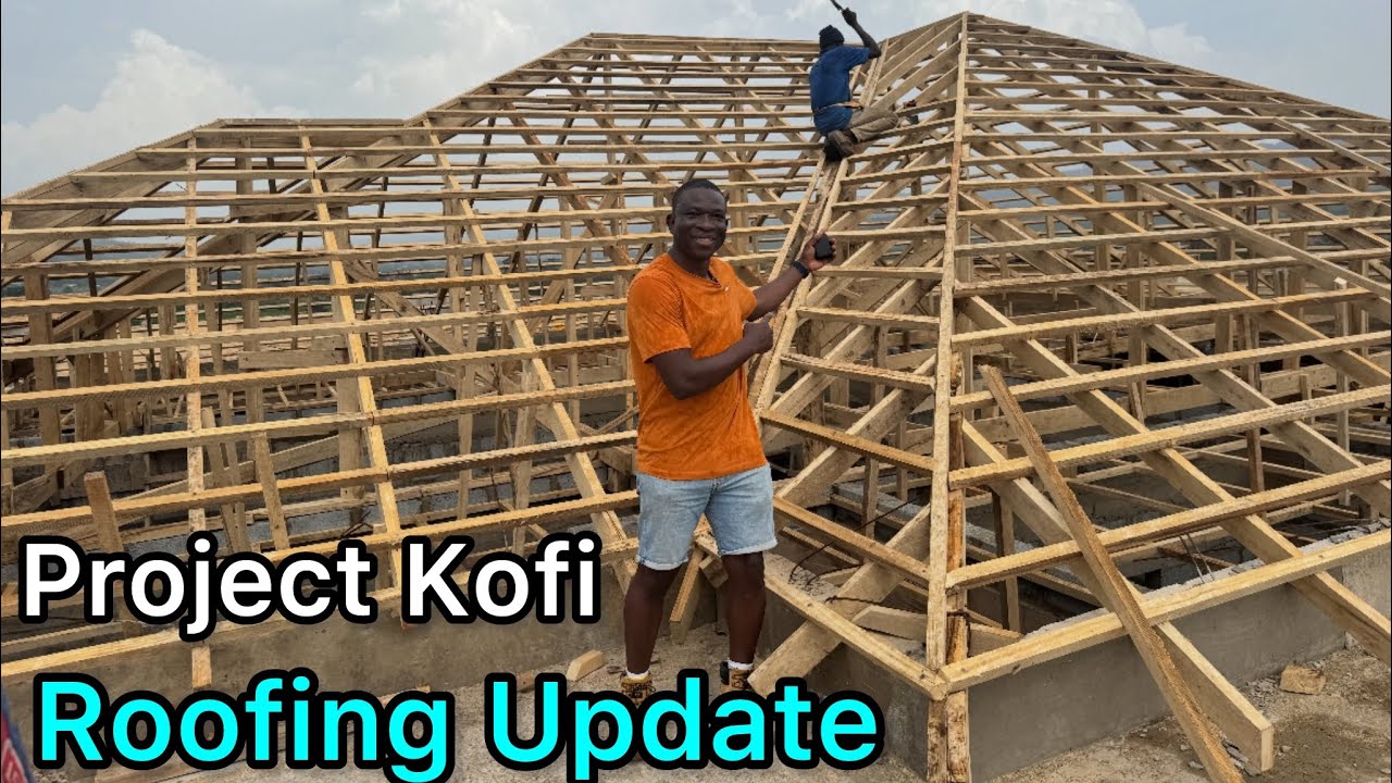 Building in Ghana ~ Formation of Roof