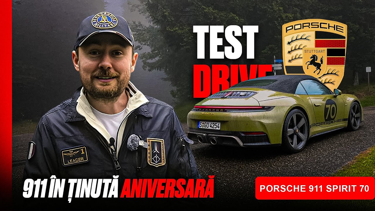Este ceva mai bun decât un 911 cu tentă nostalgică? | Test Porsche 911 Spirit 70