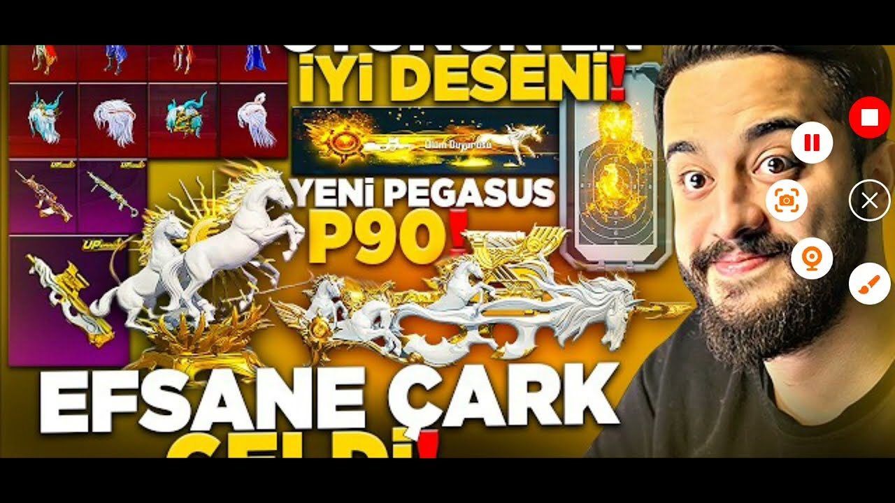 Vural üzül ile yeni Pegasus p90 | PUBG MOBİLE | DRMekin