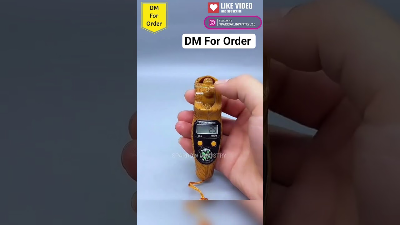 Digital Tasbih Counter with Compass &ndash; Perfect for Daily #TasbihCounter #SmartPrayerTool #gadgets