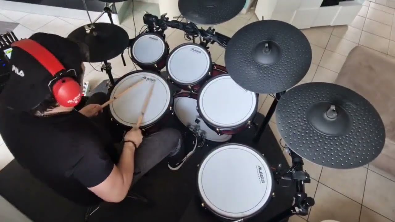 RESISTANCE - MUSE - DRUM COVER ON ALESIS STRIKE PRO SE E-DRUMS - NO CLICK