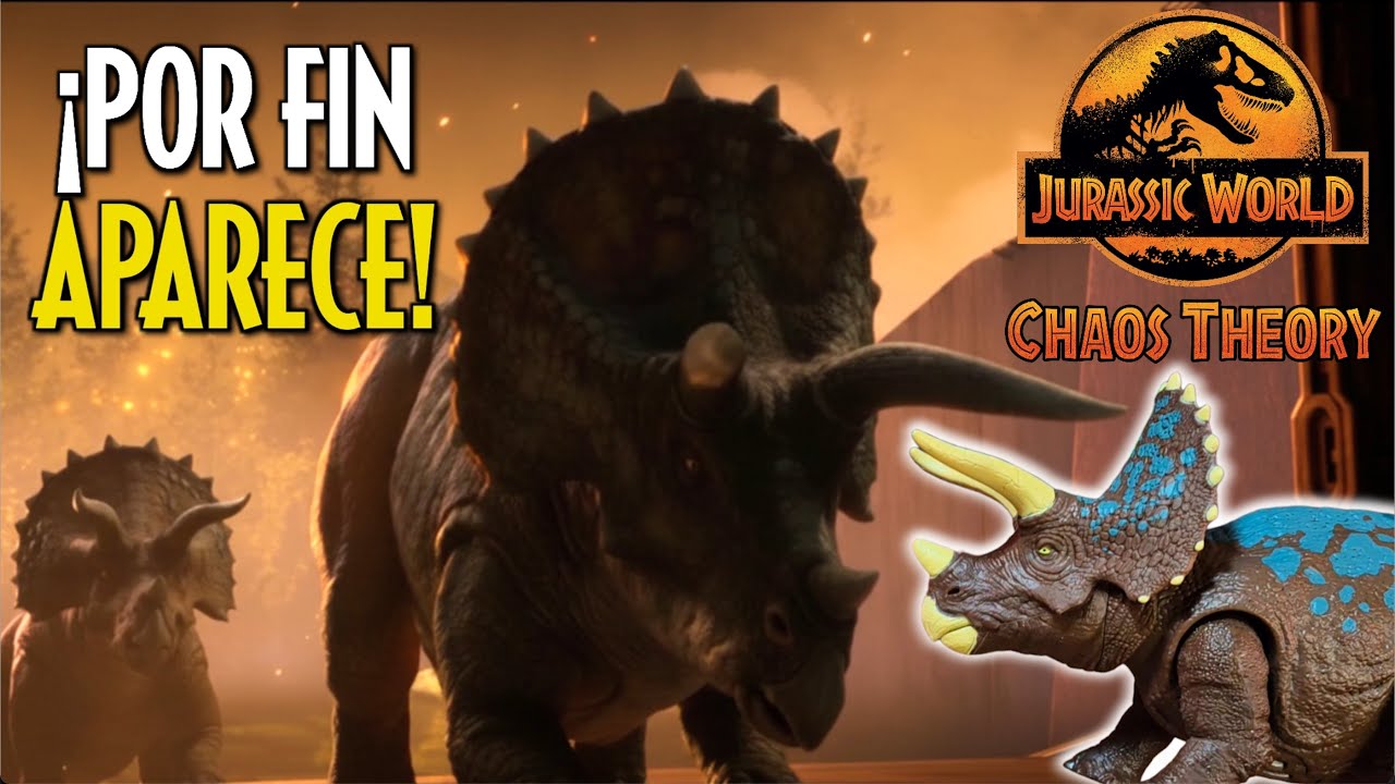 TRICERATOPS POR FIN APARECE en JURASSIC WORLD: CHAOS THEORY | Desde Camp Cretaceous lo Esperamos