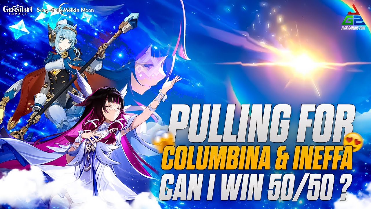 🔥 GENSHIN IMPACT HINDI LIVE – COLUMBINA & INEFFA PULL 😱 | FREE 4x WELKIN 🎁 | ONLY LIVE