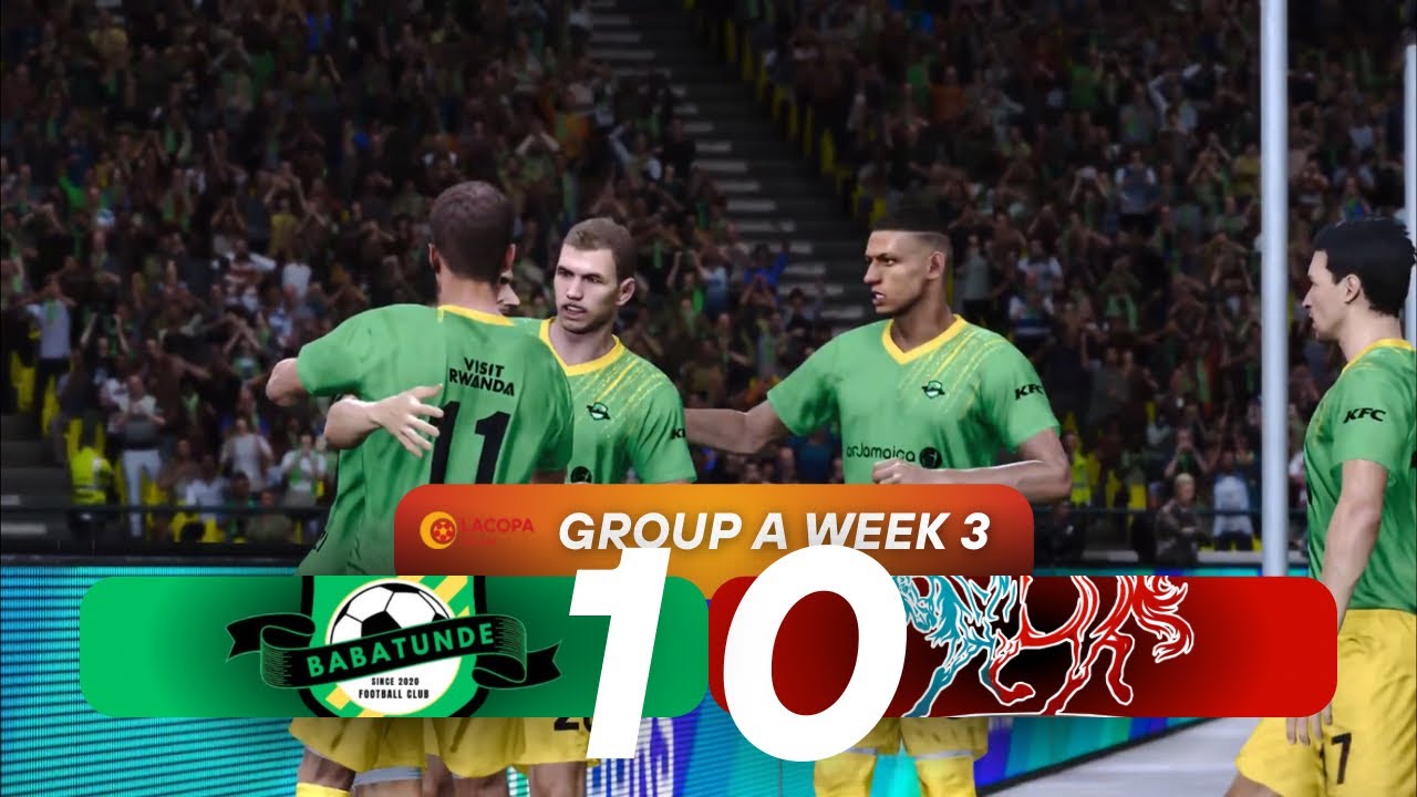 Babatunde FC vs Sergio FC | LACOPA de Lui Group A Matchday 3