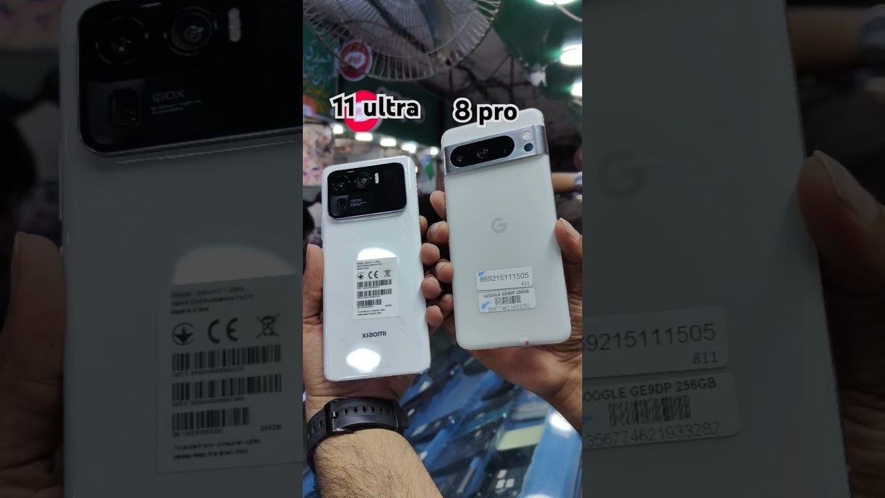 Mi 11 Ultra vs Pixel 8 Pro: Ultimate Camera Comparison! #shorts