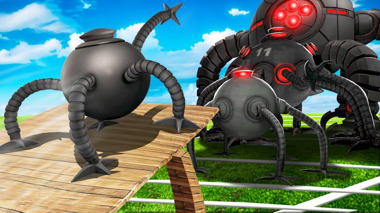 Which OMNIDROID has the Longest Jump?! (Gmod Sandbox)