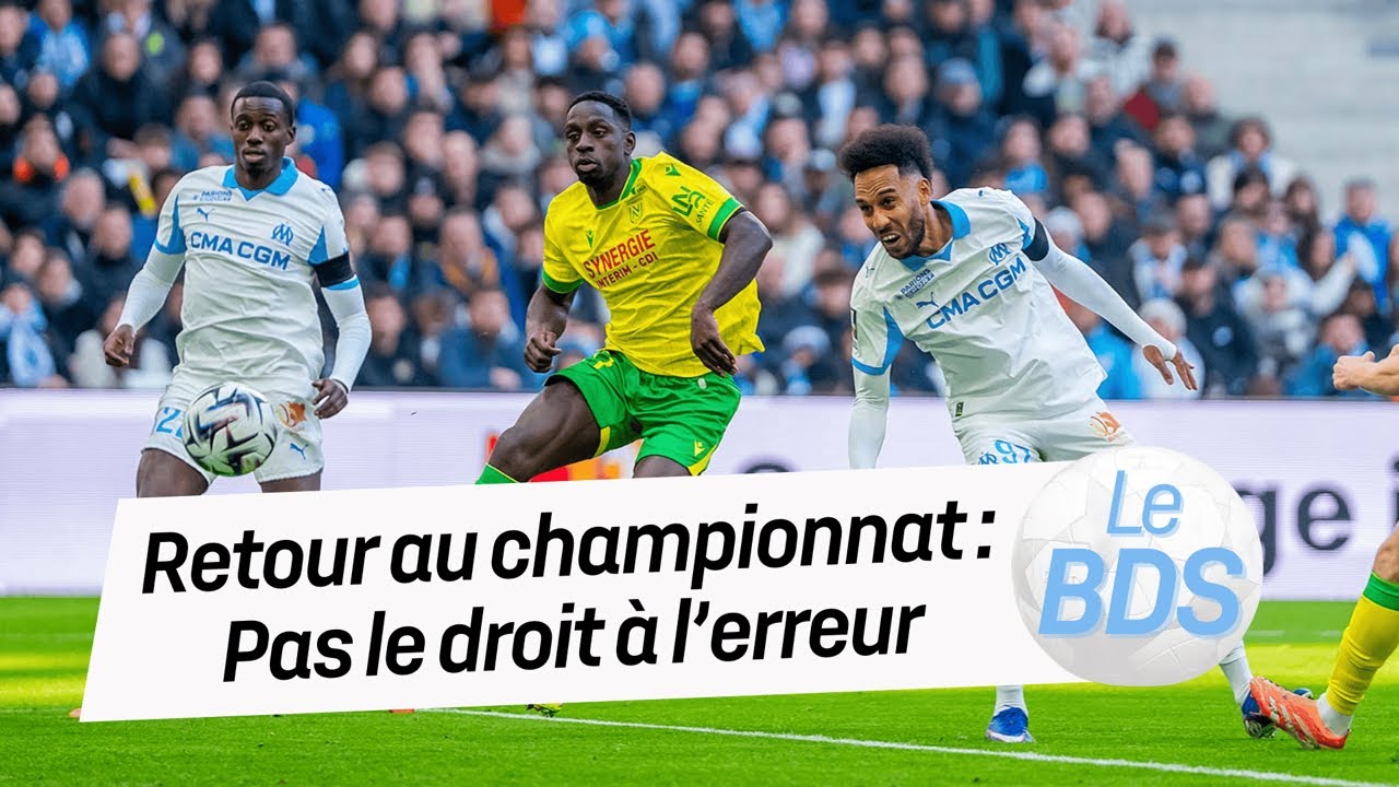 L'OM de retour en championnat : Pas le droit &agrave; l&rsquo;erreur contre Angers