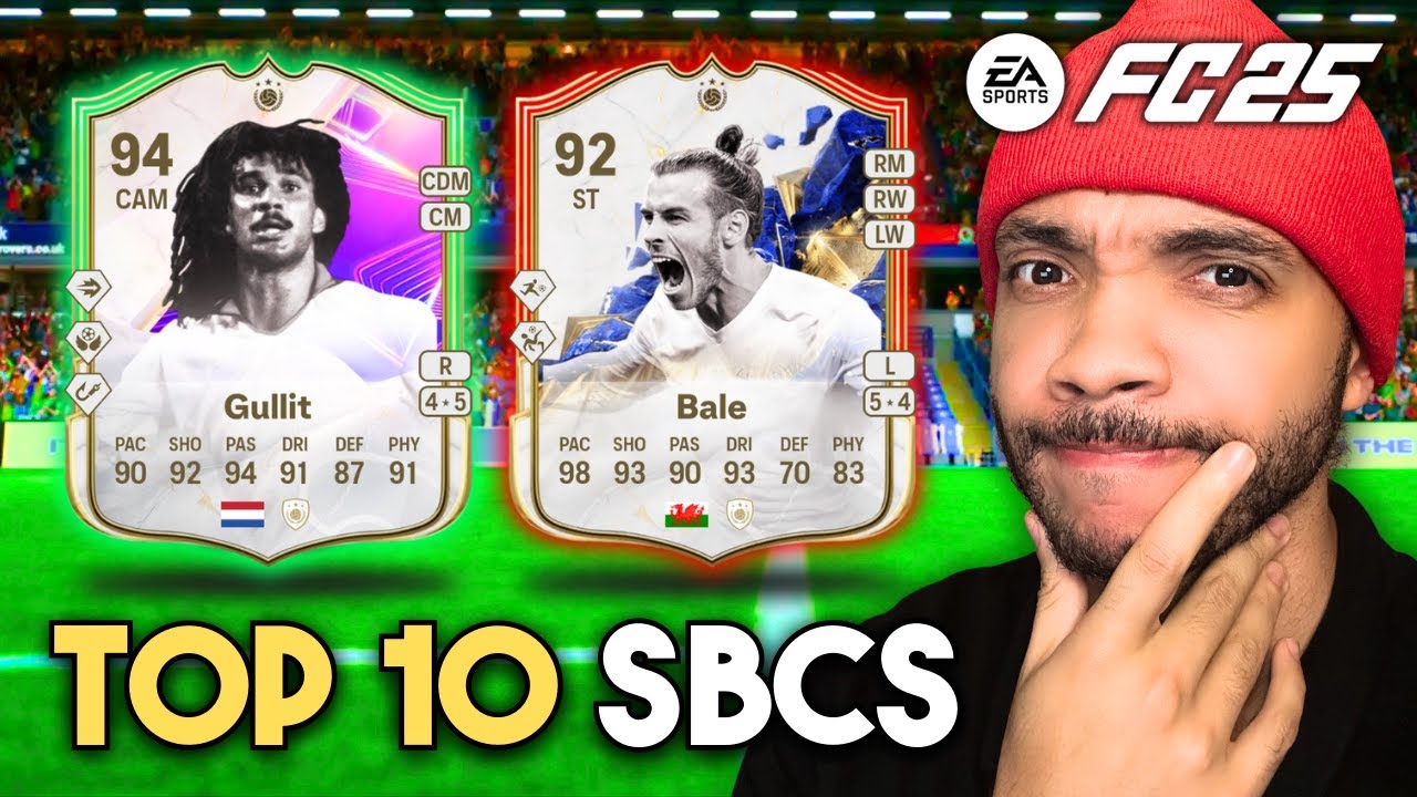 My TOP 10 SBCs in FC 25 Ultimate Team! 😰