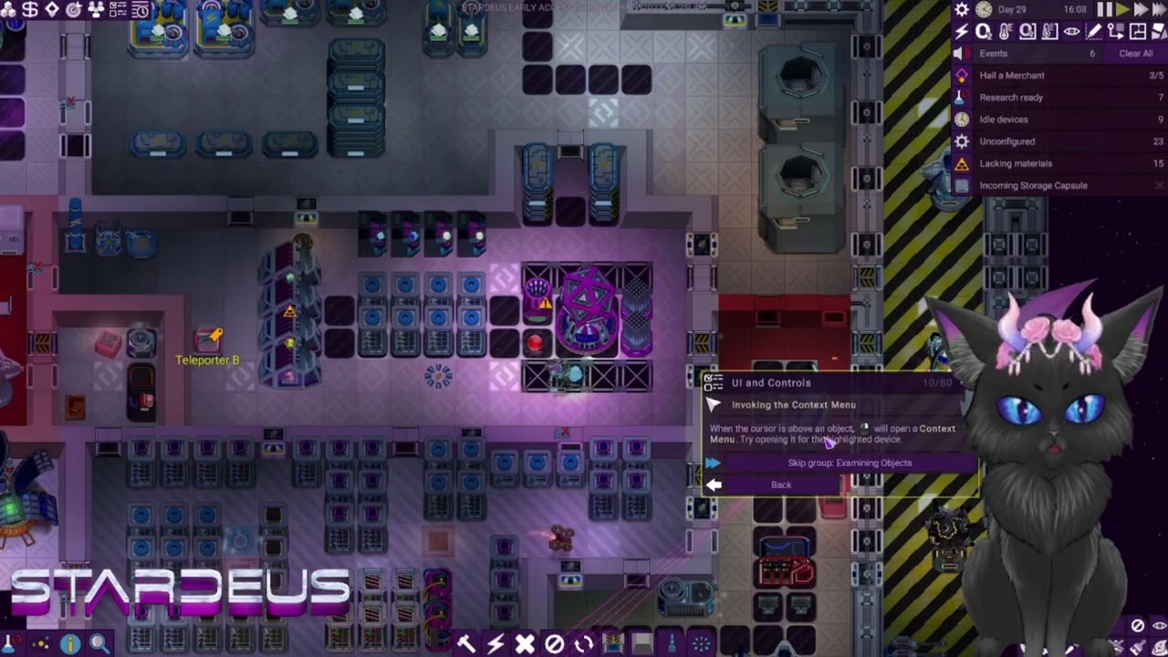 Stardeus - New Tutorials 1-6
