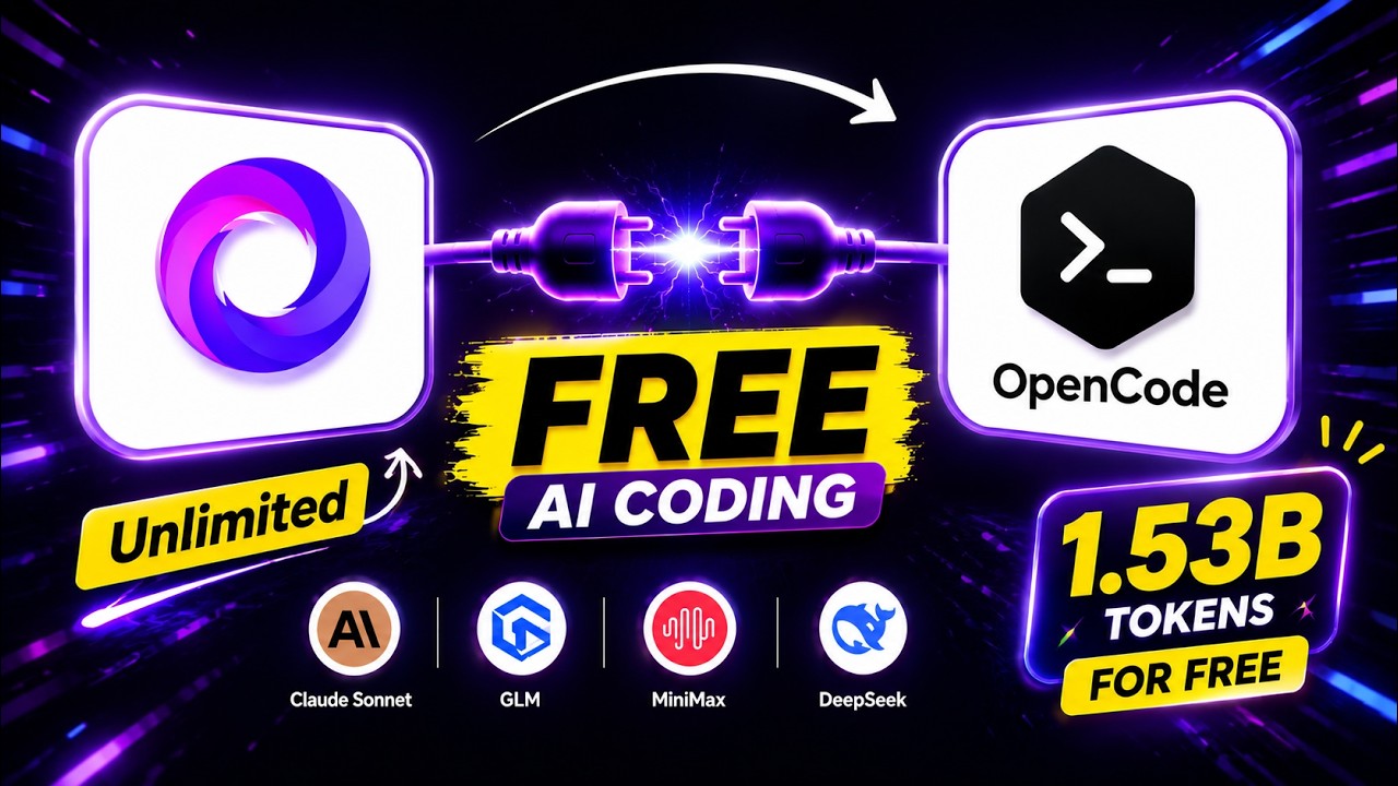 OpenCode бесплатно с 1.53 млрд токенов (настройка OmniRoute)