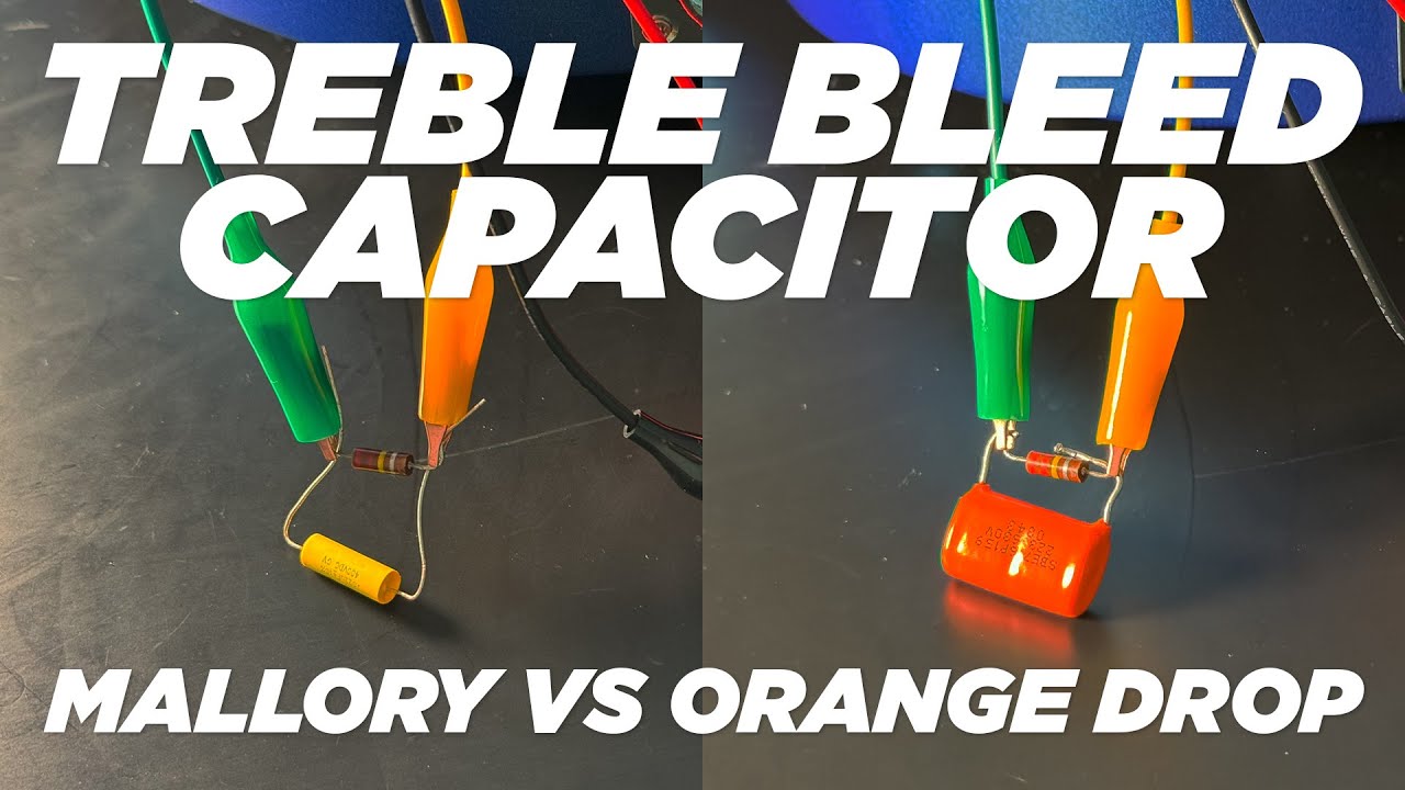 Guitar Treble Bleed Capacitor Comparison