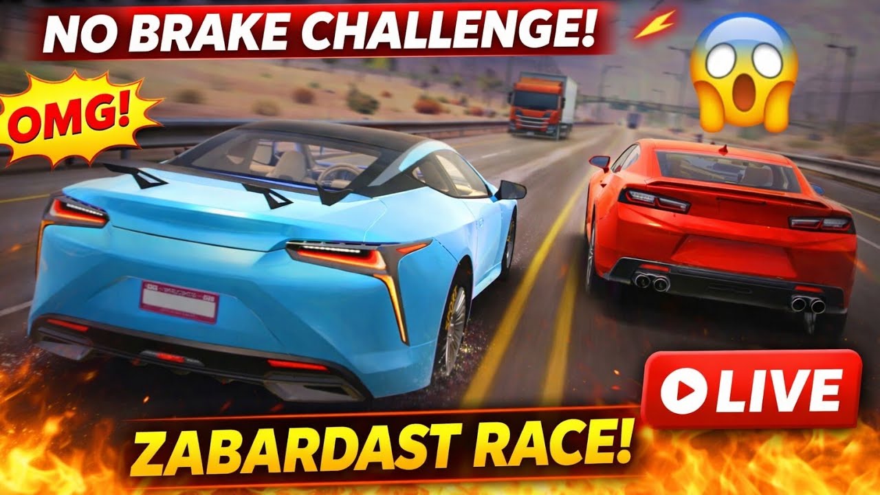 🚗 Nonstop Highway Racing LIVE | Full Speed No Brake Challenge!#viral #shoortfeed #youtubeshort