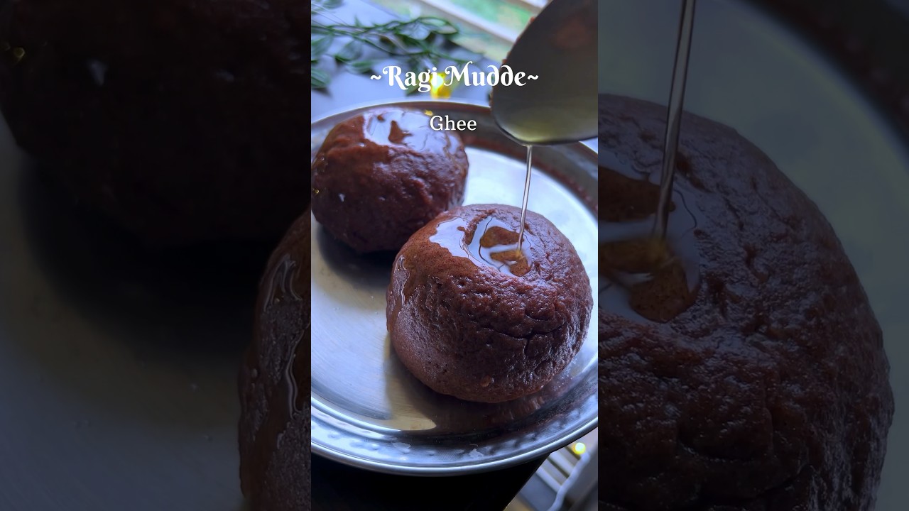 Super Healthy South India Ki Ragi Mudde Recipe | Ragi Sangati #shorts #ragiball #fingermillet