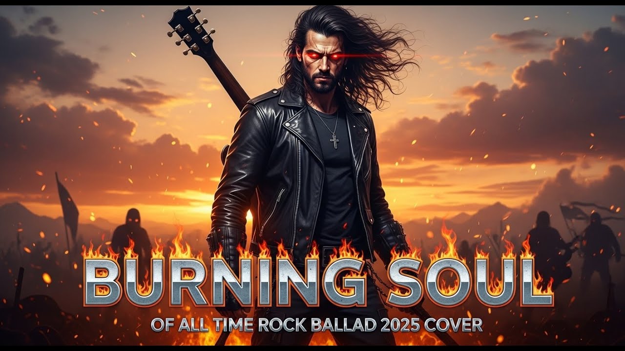 Best rock song ballad | burning soul of All Time | emotional & power ⚡⚡⚡