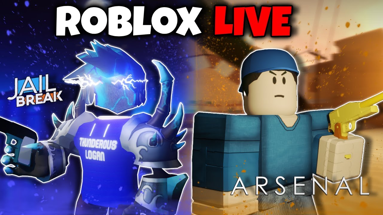 🔴 JAILBREAK AND ARSENAL WITH VIEWERS | ROBLOX LIVE 🔴