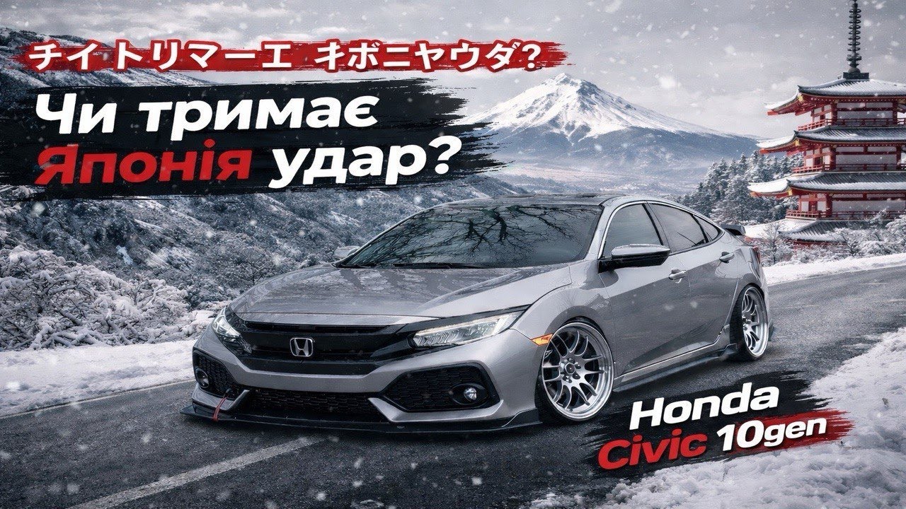 HONDA CIVIK 10GEN!!! Сімейний седан-провокатор!
