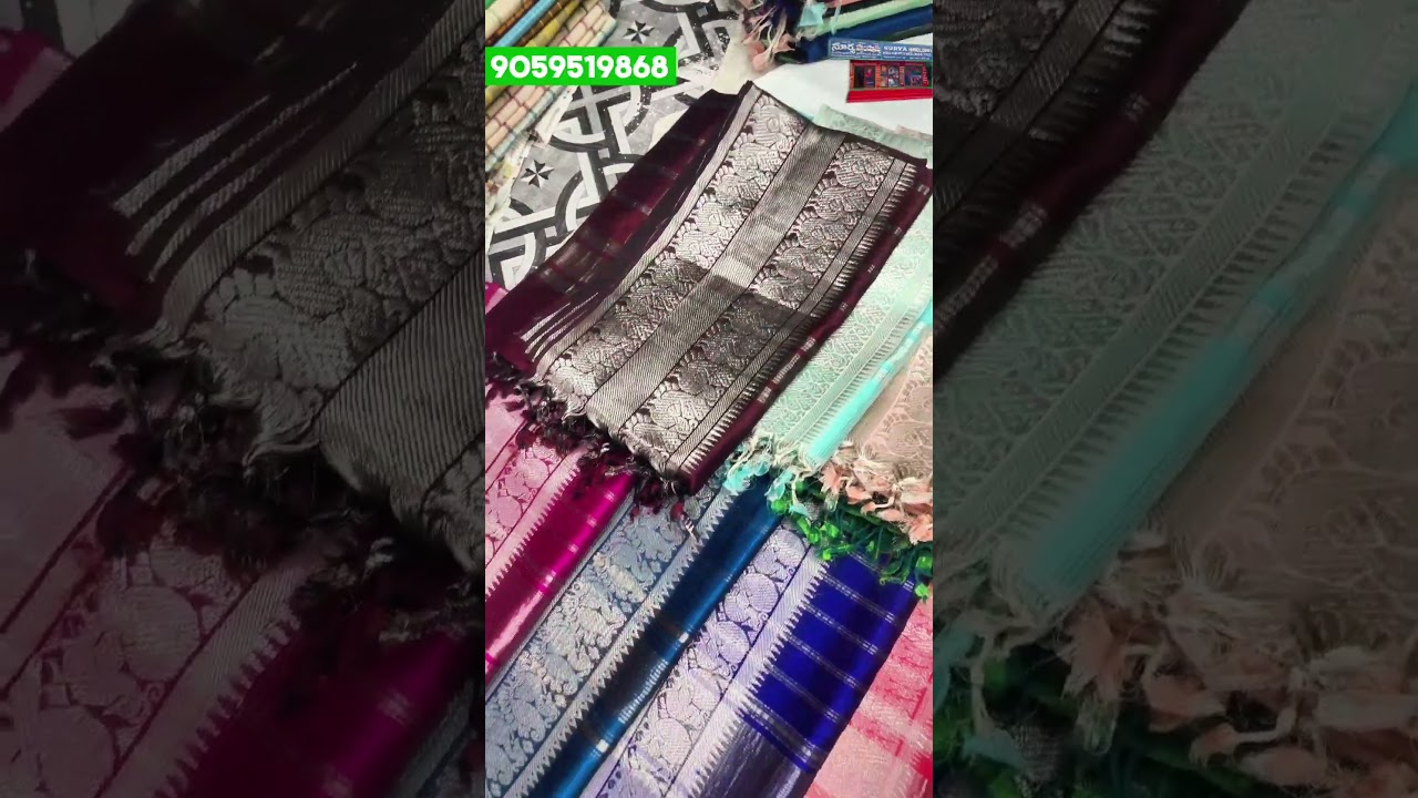 мангалагири канчи бордюр #низкий бюджет #чистые ткацкие станки #сари #индийские ткацкие станки #k...